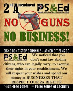 No Guns No Business