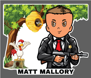 Matt Mallory Sticker